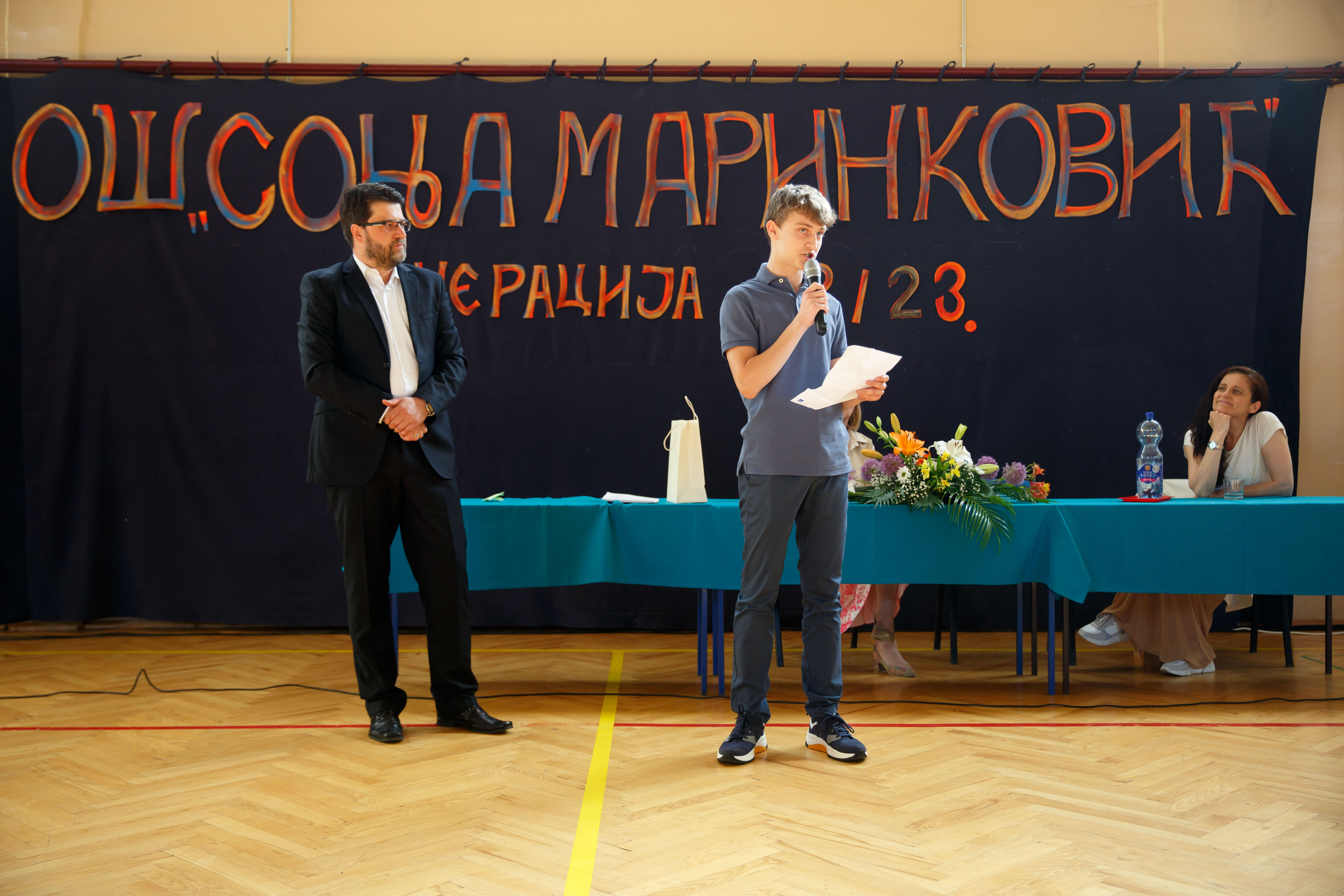 mateja srejic at the final exam celebration, 2023